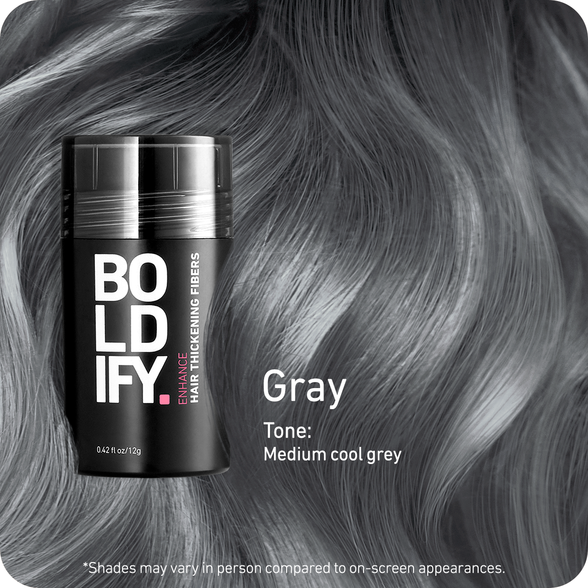 Hair Thickening Fiber Gray