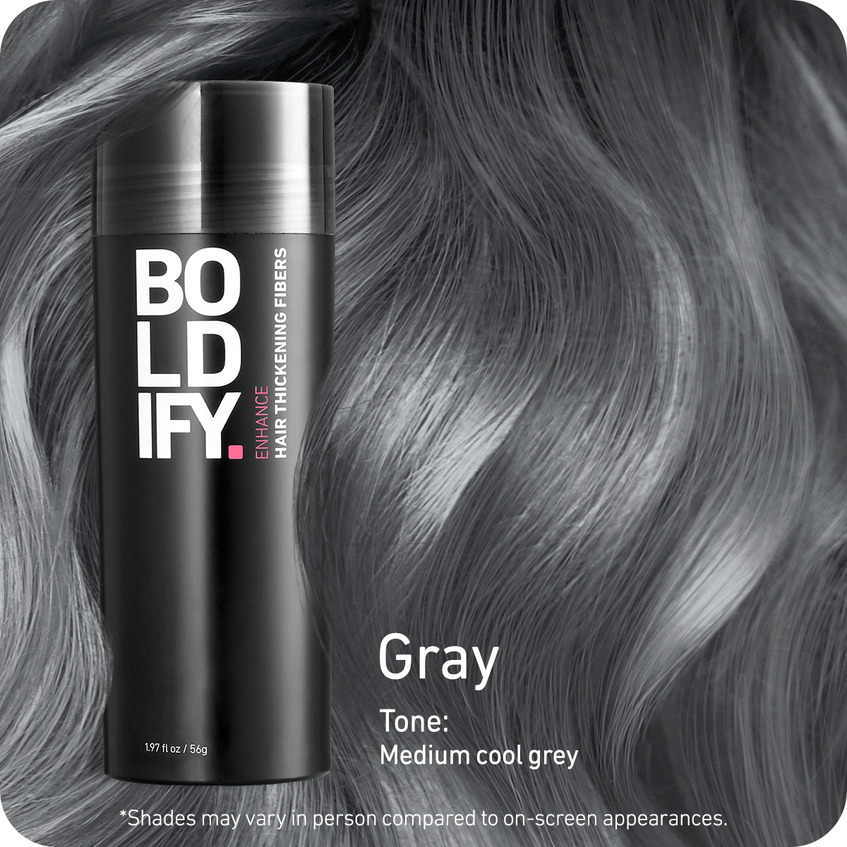 Hair Thickening Fibers Gray
