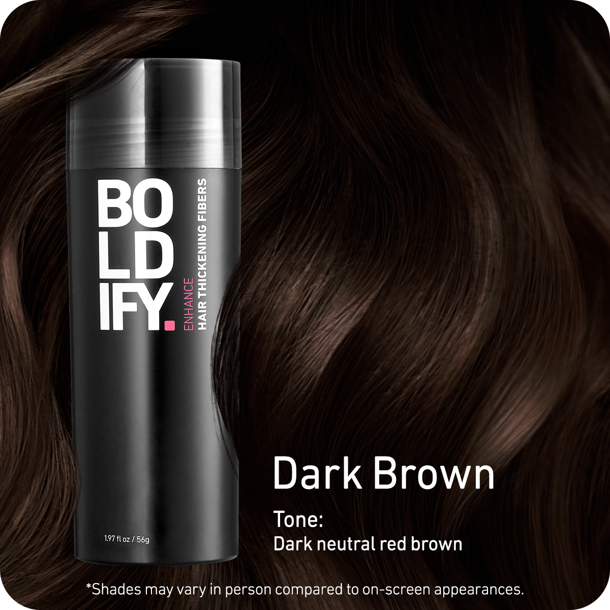 Hair Thickening Fibers Dark Brown
