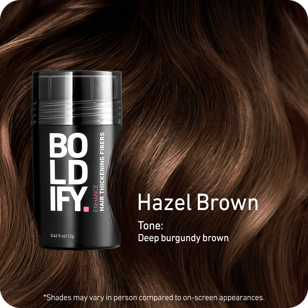 Hair Thickening Fiber Hazel Brown