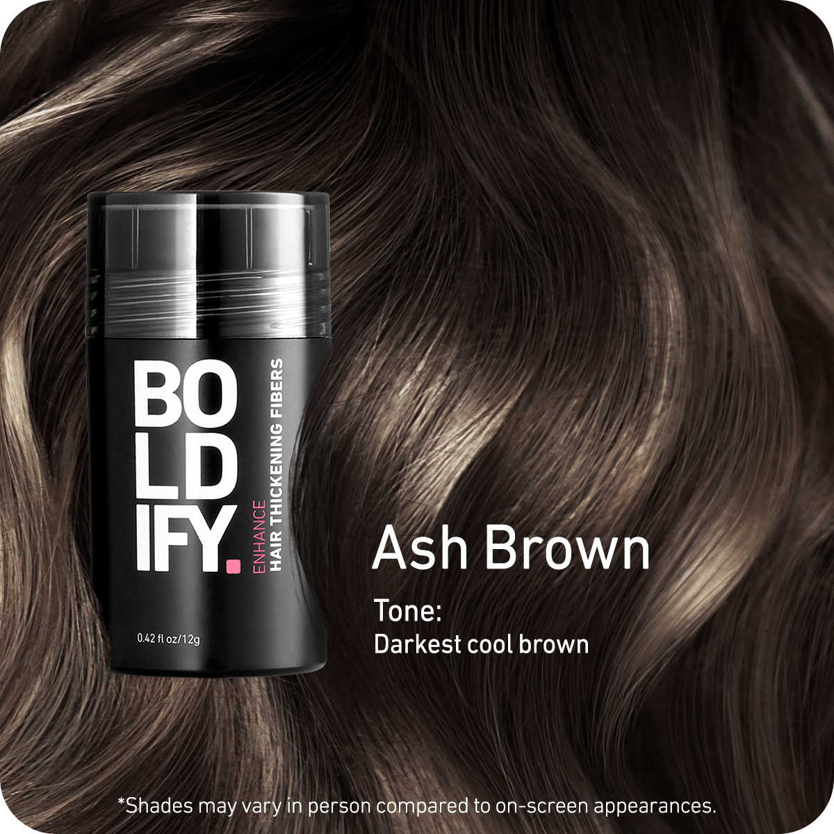 Hair Thickening Fibers Ash Brown