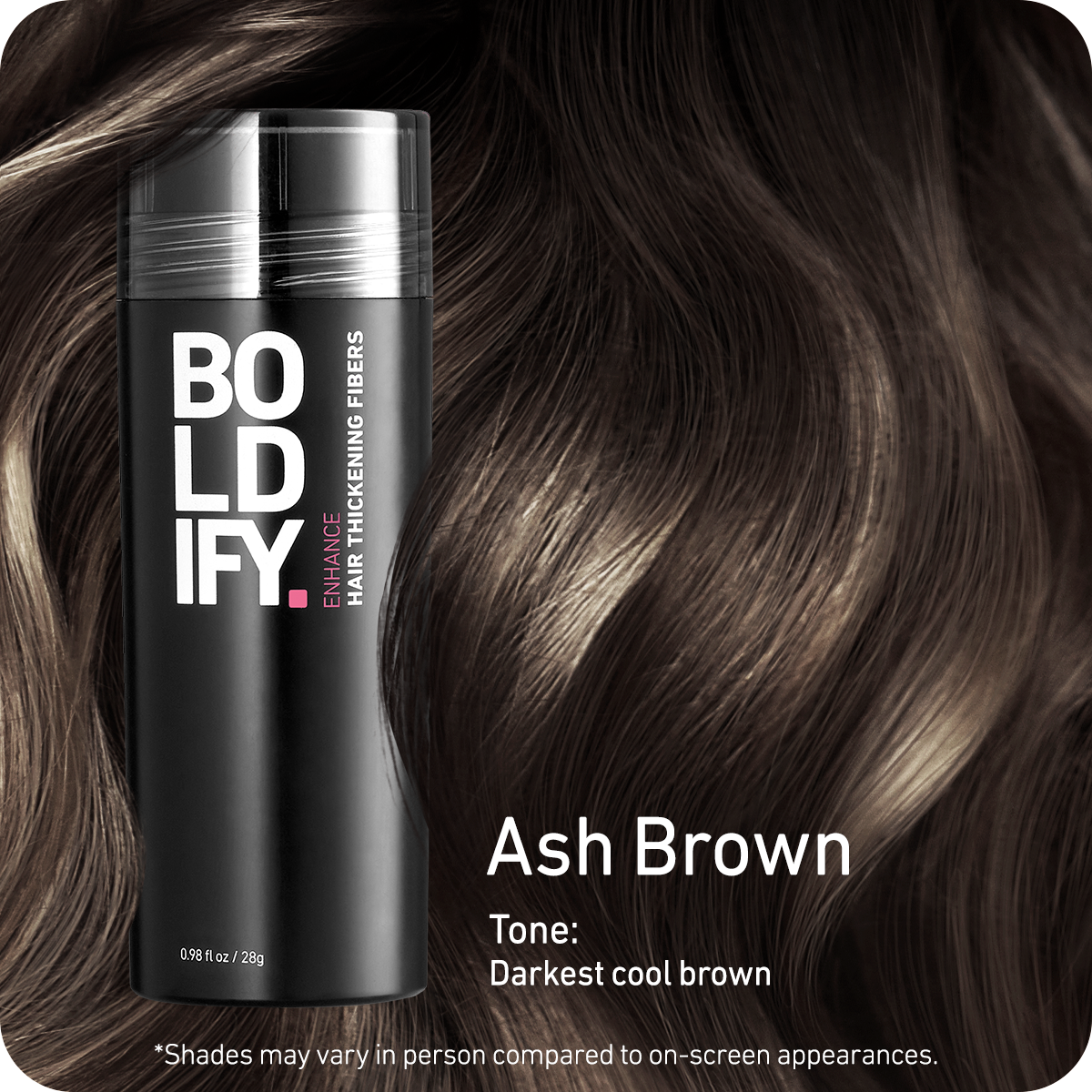 Hair Thickening Fibers Ash Brown