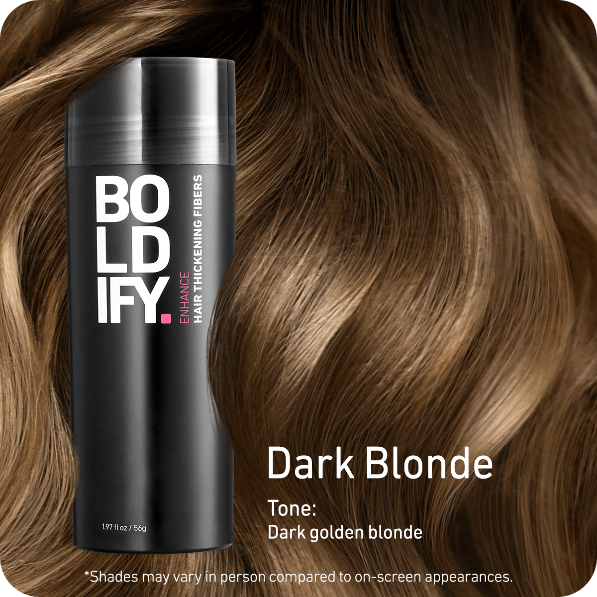 Hair Thickening Fibers Dark Blonde