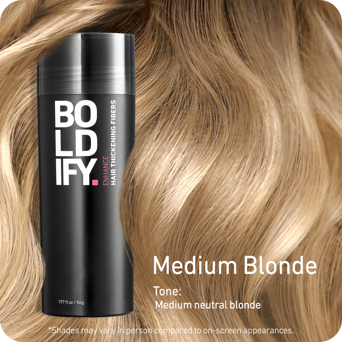 Hair Thickening Fibers Medium Blonde