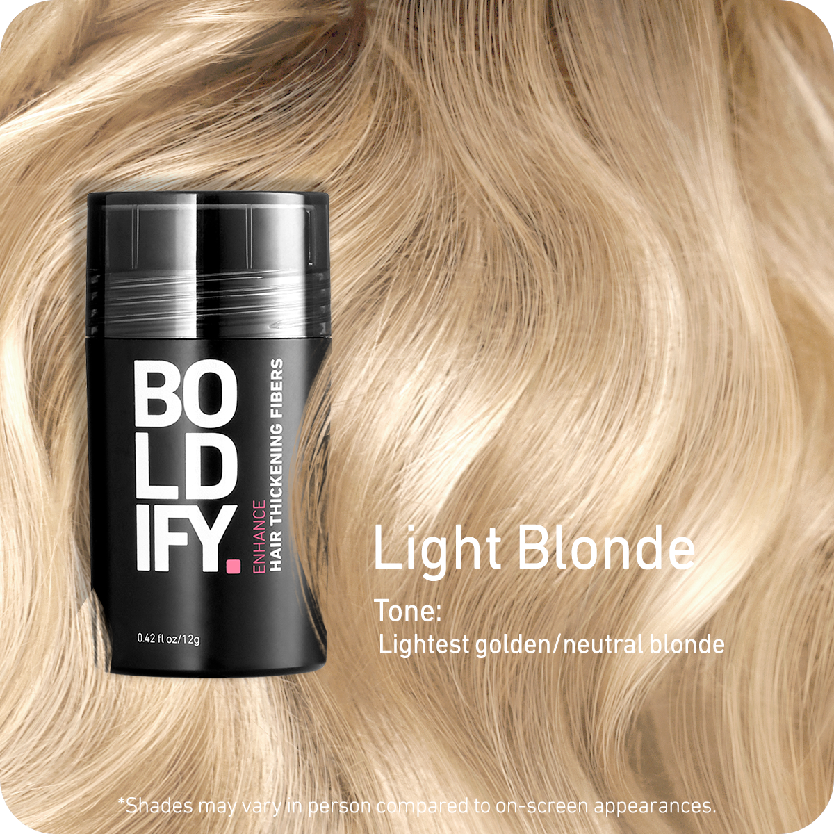 Hair Thickening Fibers Light Blonde