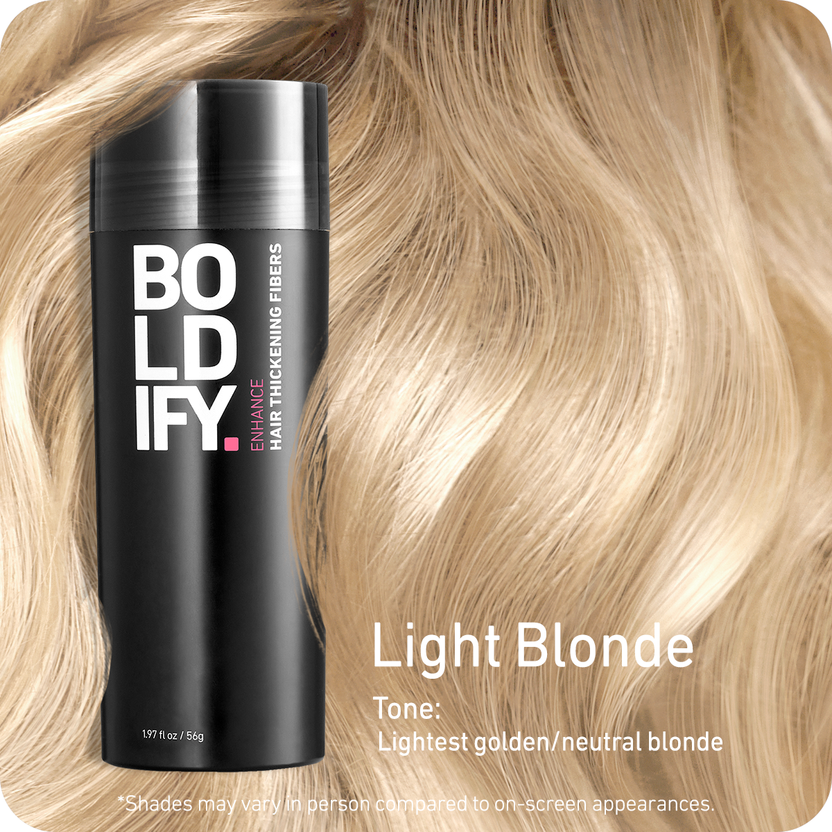 Hair Thickening Fibers Light Blonde