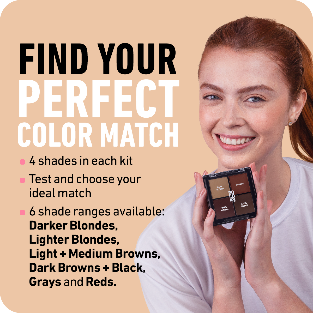 Hairline Powder Color Sample Kit