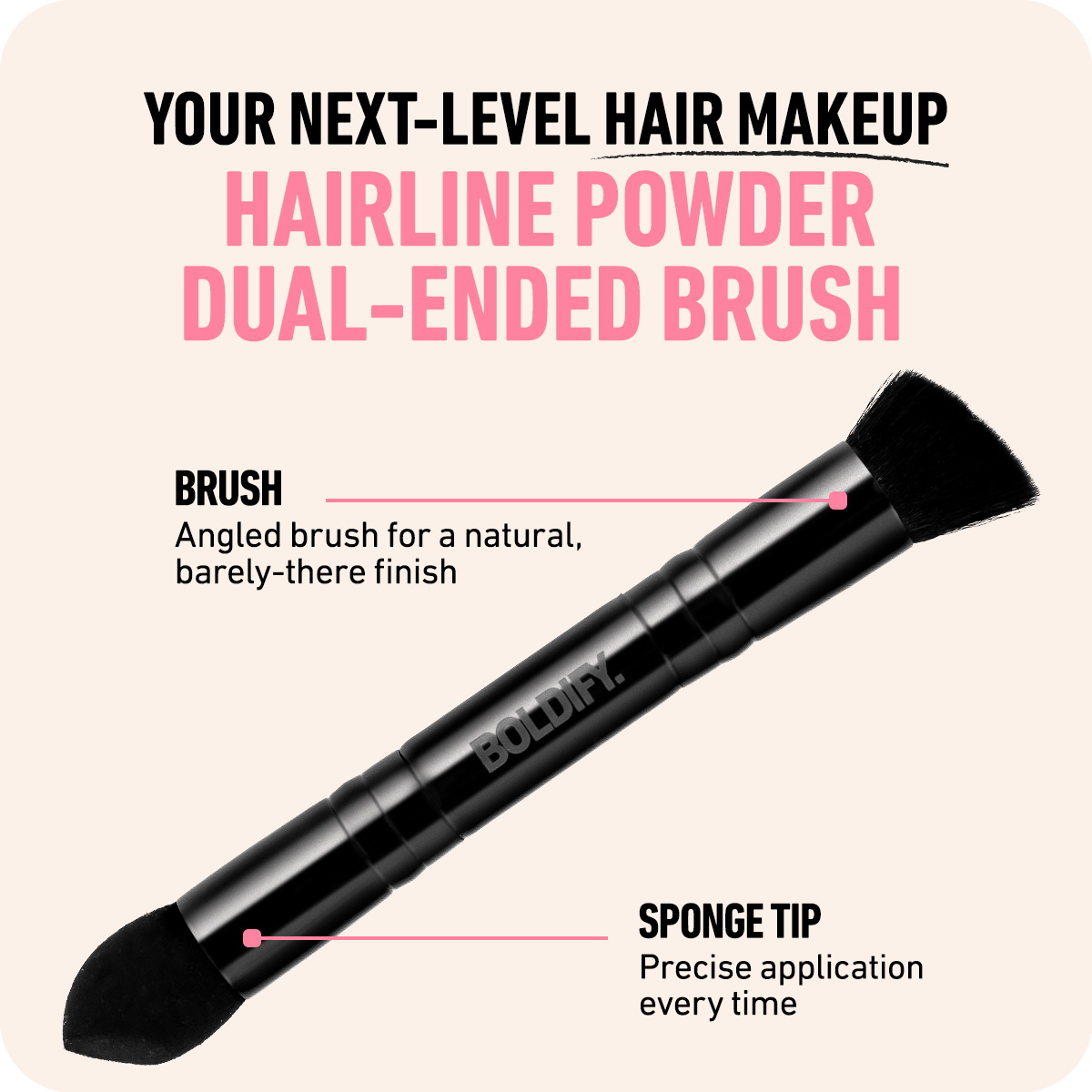 Hairline Powder Dual Ended Brush