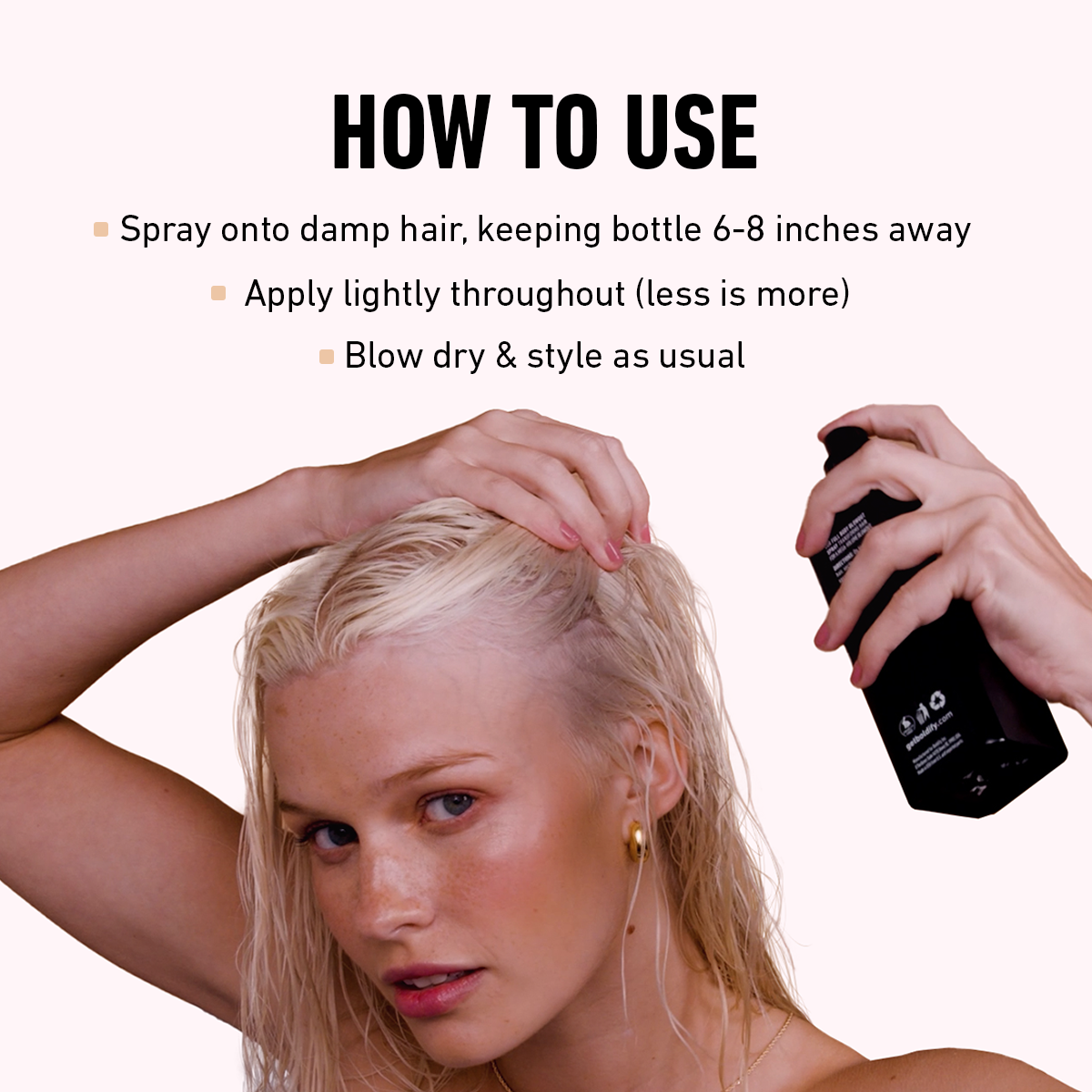 full body blowout spray
