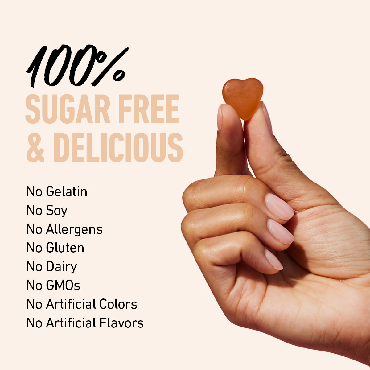 Sugar free and Delicious Gummies BOLDIFY