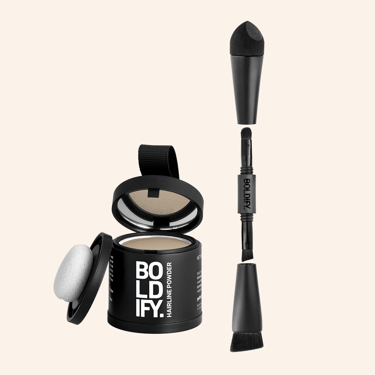 Hairline Powder Starter Kit - Your All - In - One Kit for Flawless Roots, a Fuller Hairline, and Instant Confidence - BOLDIFY
