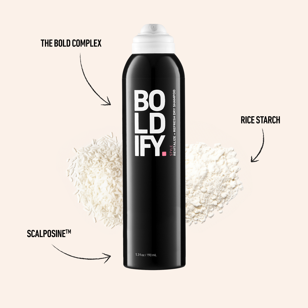 Revitalize Refresh Dry Shampoo Boldify