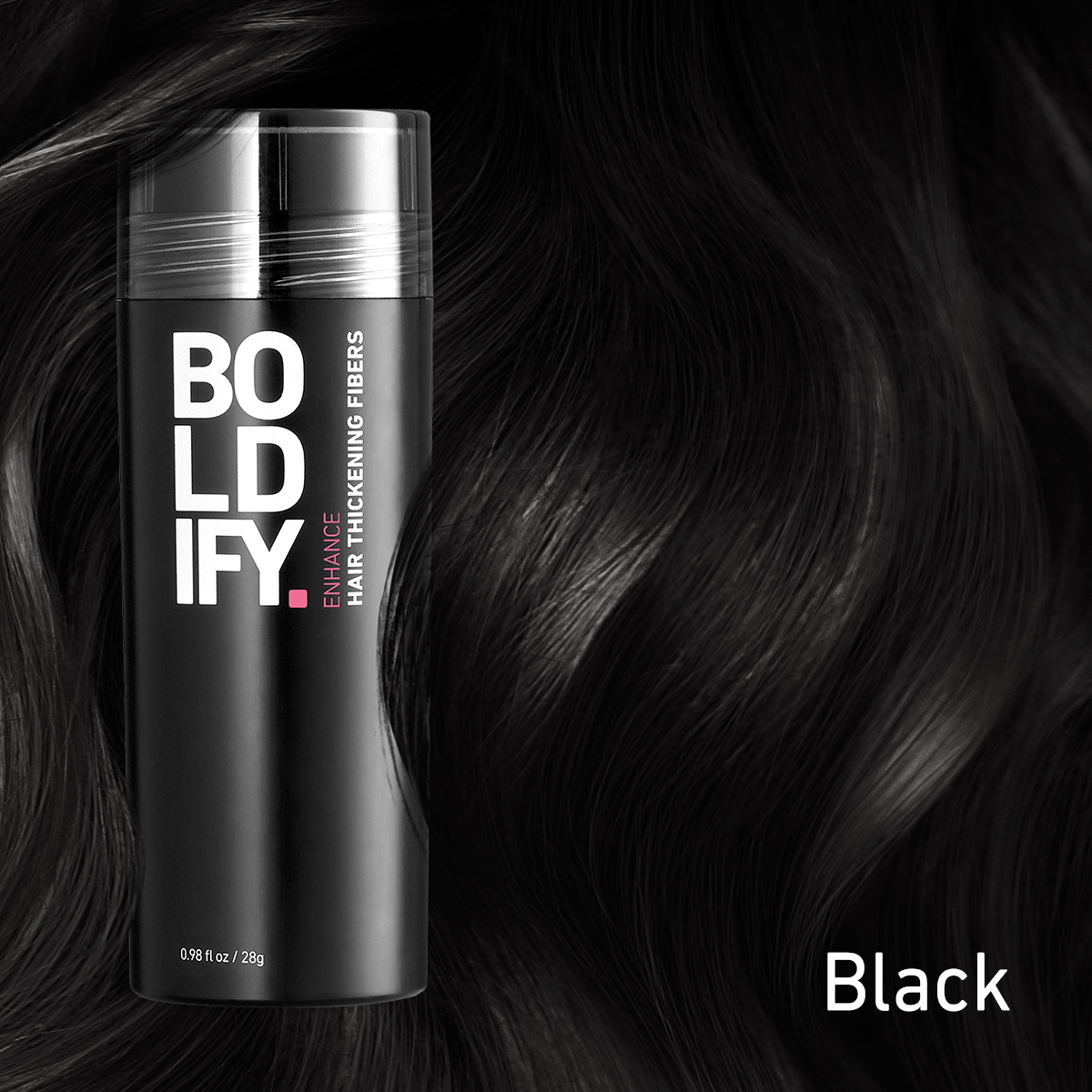 Hair thickening Fiber Black