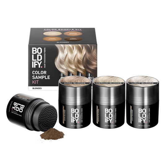 Hair Thickening Fibers Color Sample Kit