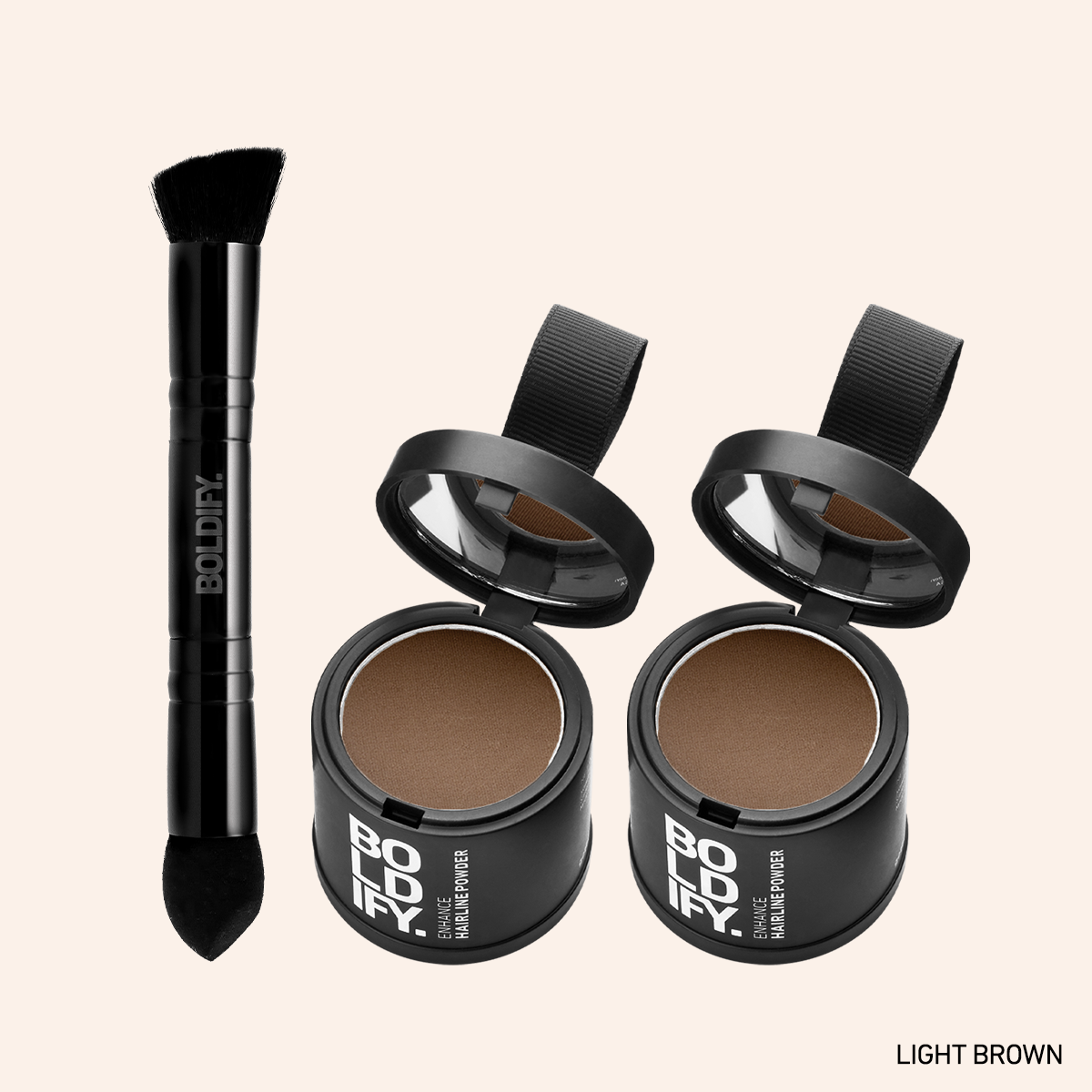 Double Hairline Powder Bundle with FREE Brush