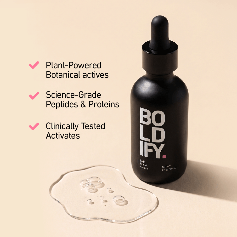 Hair Boost Serum – Fuller, Thicker Hair Naturally | Boldify – BOLDIFY