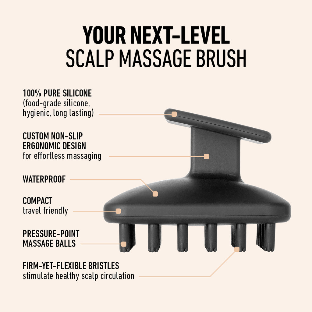 Professional Scalp Massage Brush Scalp Scrubber & Massager BOLDIFY INC.